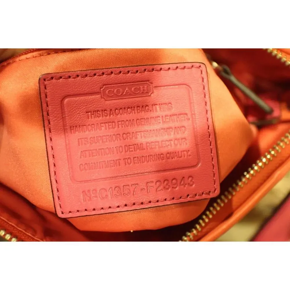 Coach Daisy Spectator Leather File Crossbody Bag F23943 (900